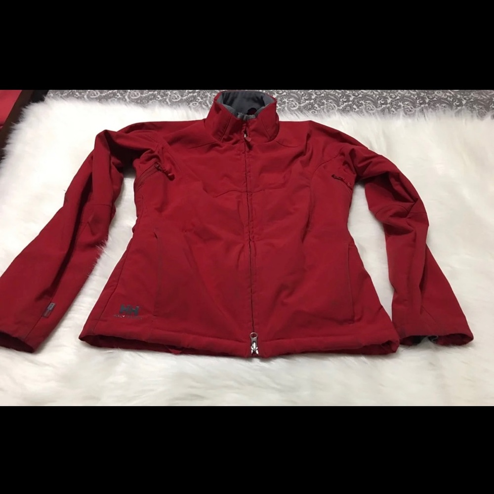 Helly Hansen red jacket